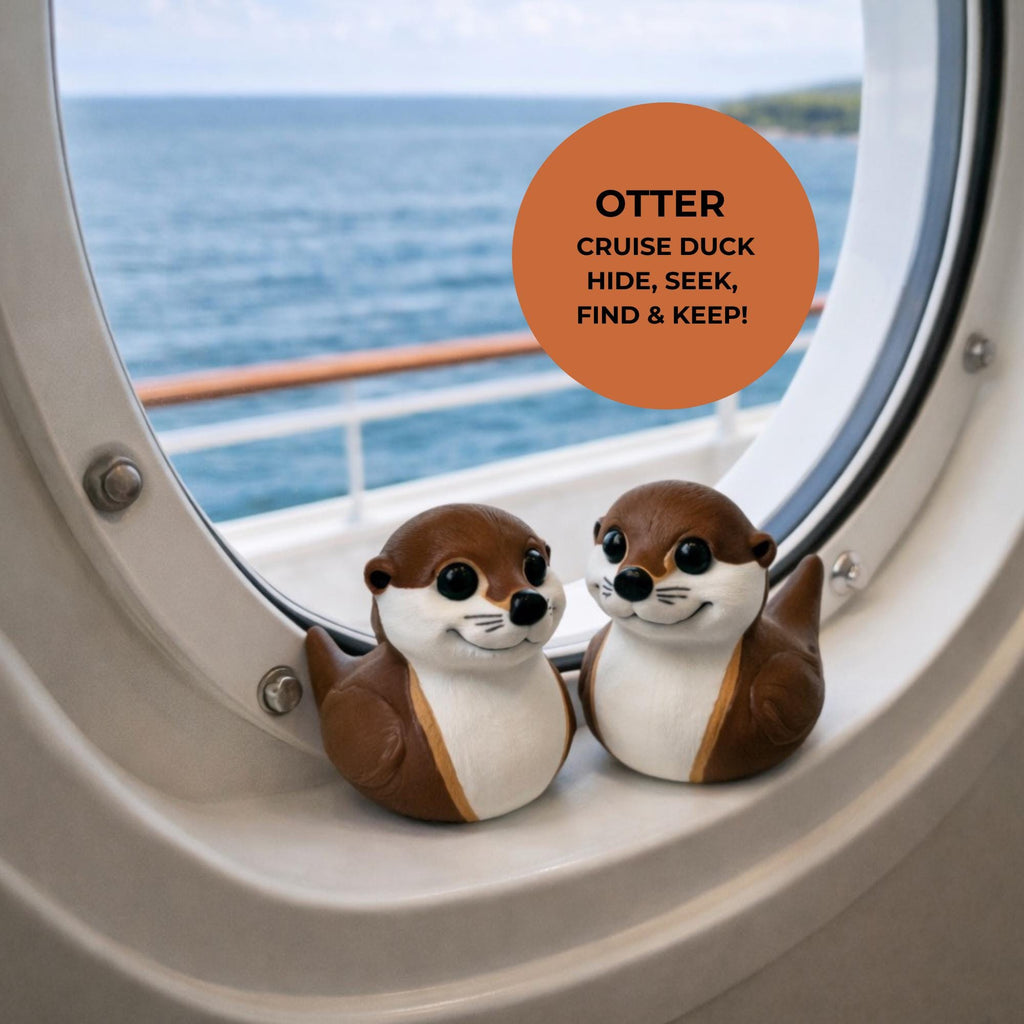 Otter Duck | 4x4 Ducking & Cruise Hide & Seek Gift, Dashboard Decoration & Cabin Decor