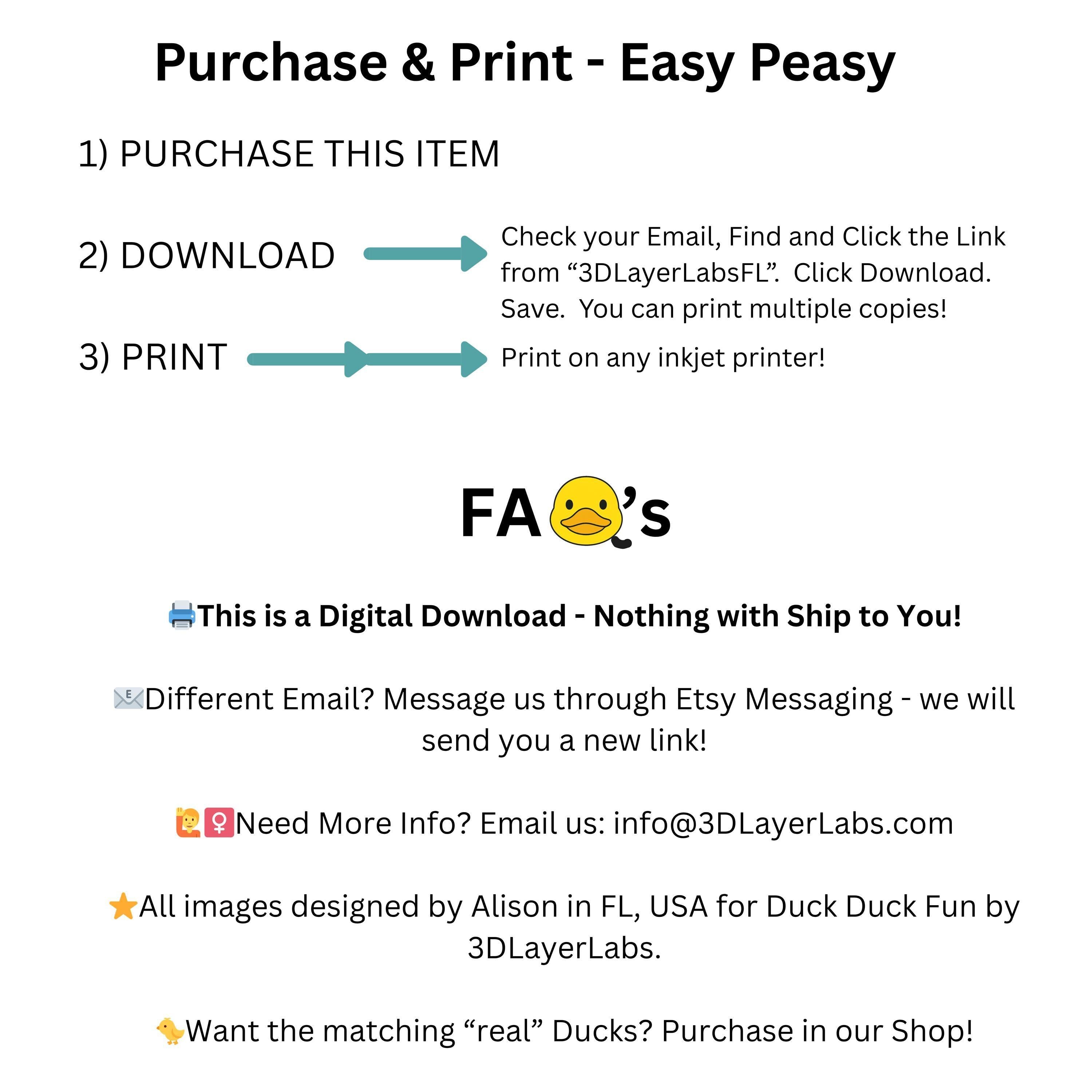 Cruise Duck Coloring Book | Printable Kids Activity, Family Fun & Vacation Memory Keepsake