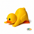 Yoga Duck Figurine – Meditation Desk Wellness Gift