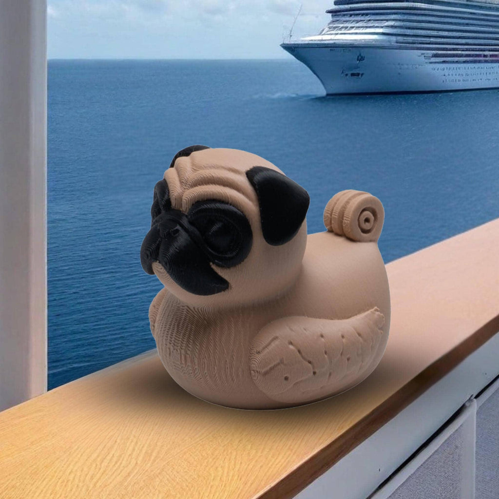 Pug Cruise Duck Hide Seek Ship Surprise Vacation Gift Dog Lover Travel Keepsake Nautical Breeder Thank You Present Sailing Puppy Voyage