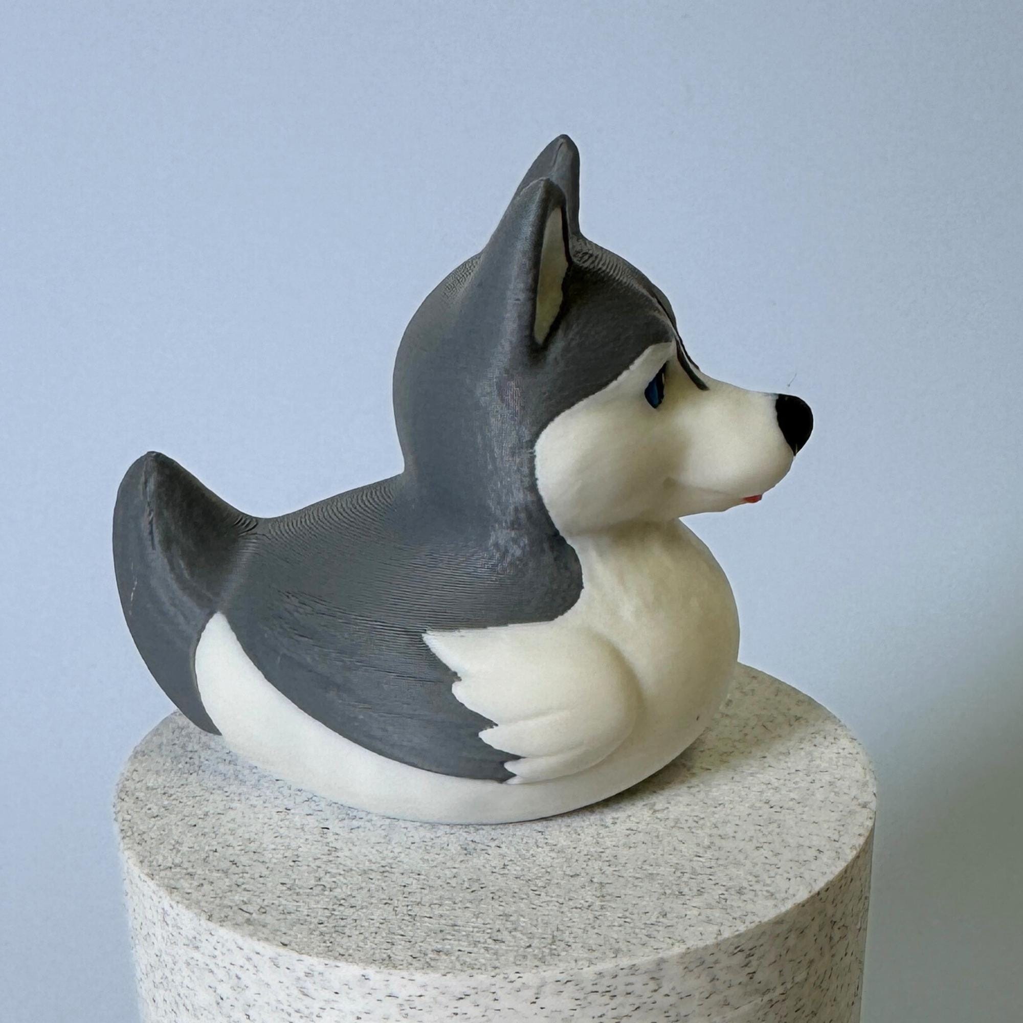 Husky Dashboard Duck Vehicle Decoration 4x4 Accessory Dog Themed Adventure Gift Alaska Cruise Hide Seek Surprise Desk Decor Gift for Him