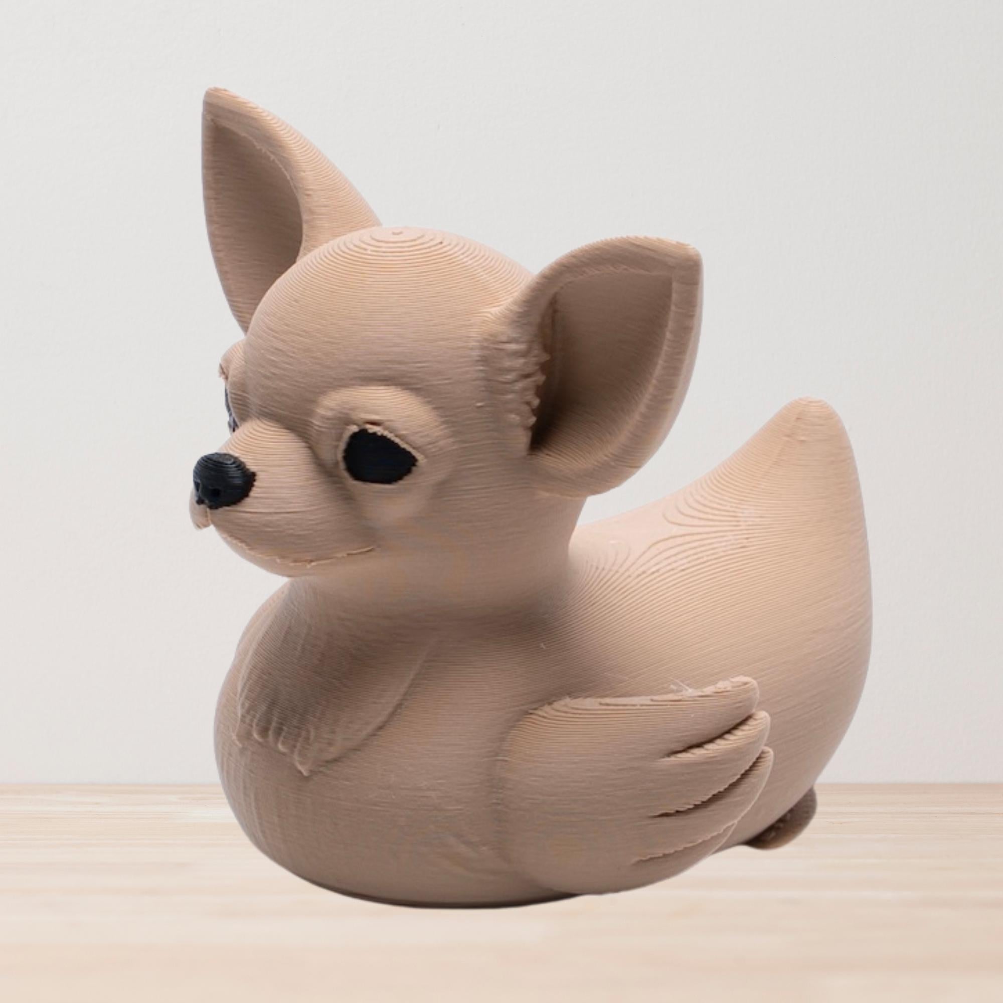 Chihuahua Duck Toy 4x4 Dashboard Decoration Trail Riding Accessory Collectible Dog Ornament Vehicle Party Favor Pet Owner Present Gift