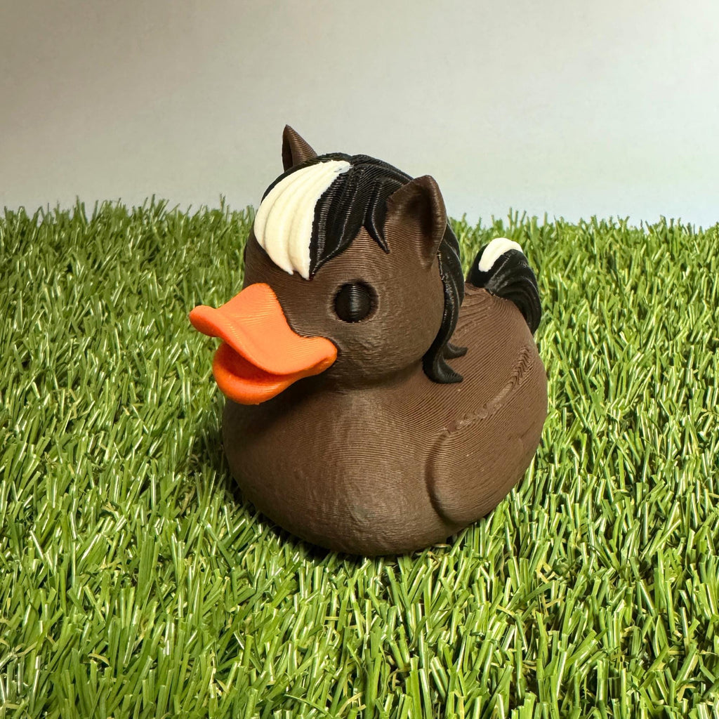 Horse Duck - Farm Animal Gift & 4x4 Ducking Dashboard Decoration Western Rodeo Party Favor Country Decor