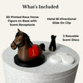 Racehorse Vent Clip Air Freshener for Car & Home