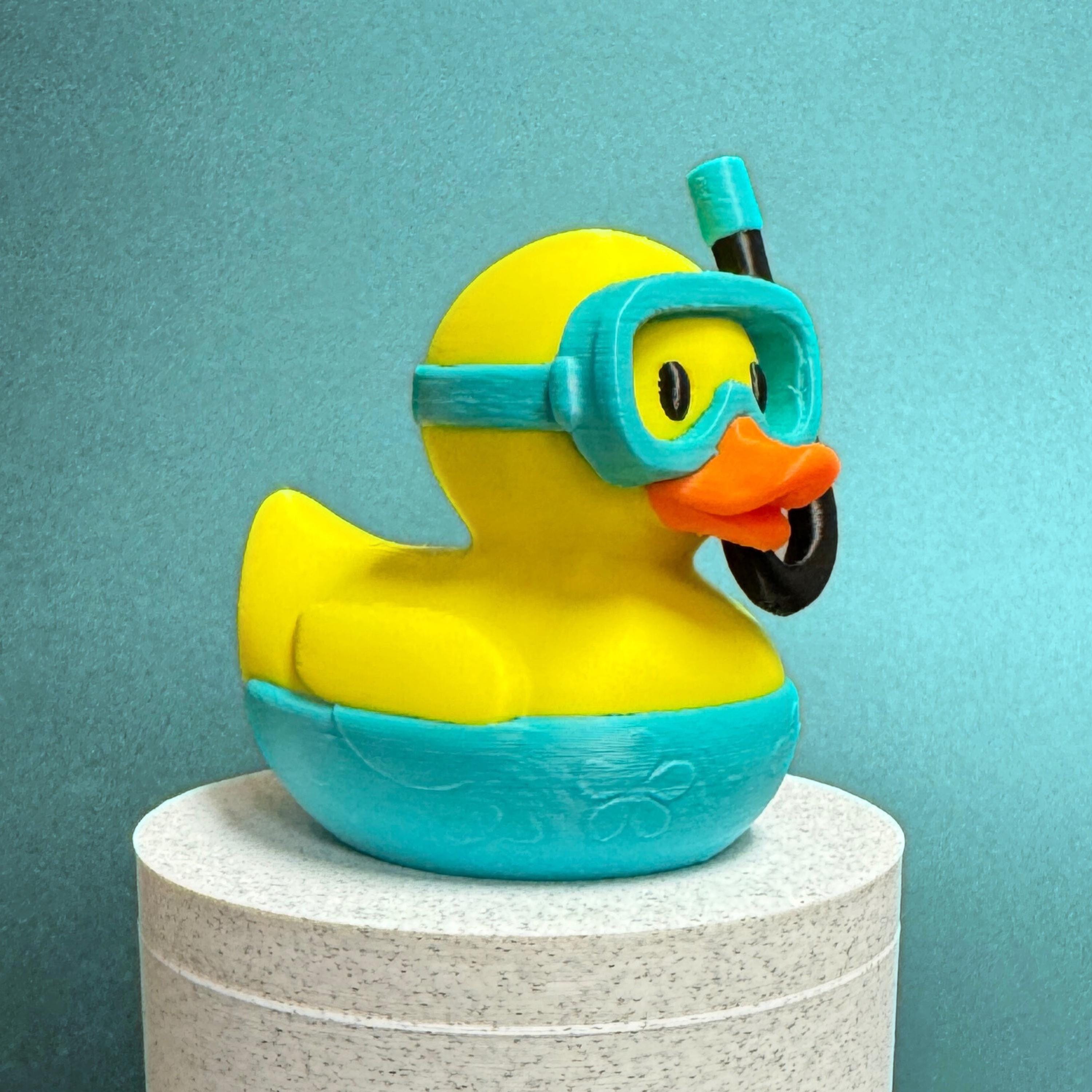 Snorkel Duck - Cruise Hide Seek Game Gift Bon Voyage Present Crew Tip Tropical Vacation Souvenir
