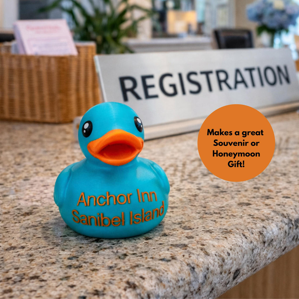 Custom 3D Printed Duck Personalized Name Duck Custom Text Duck Jeep-4x4 Dashboard Ducking Accessory Birthday Gift Funny Duck Unique Gift