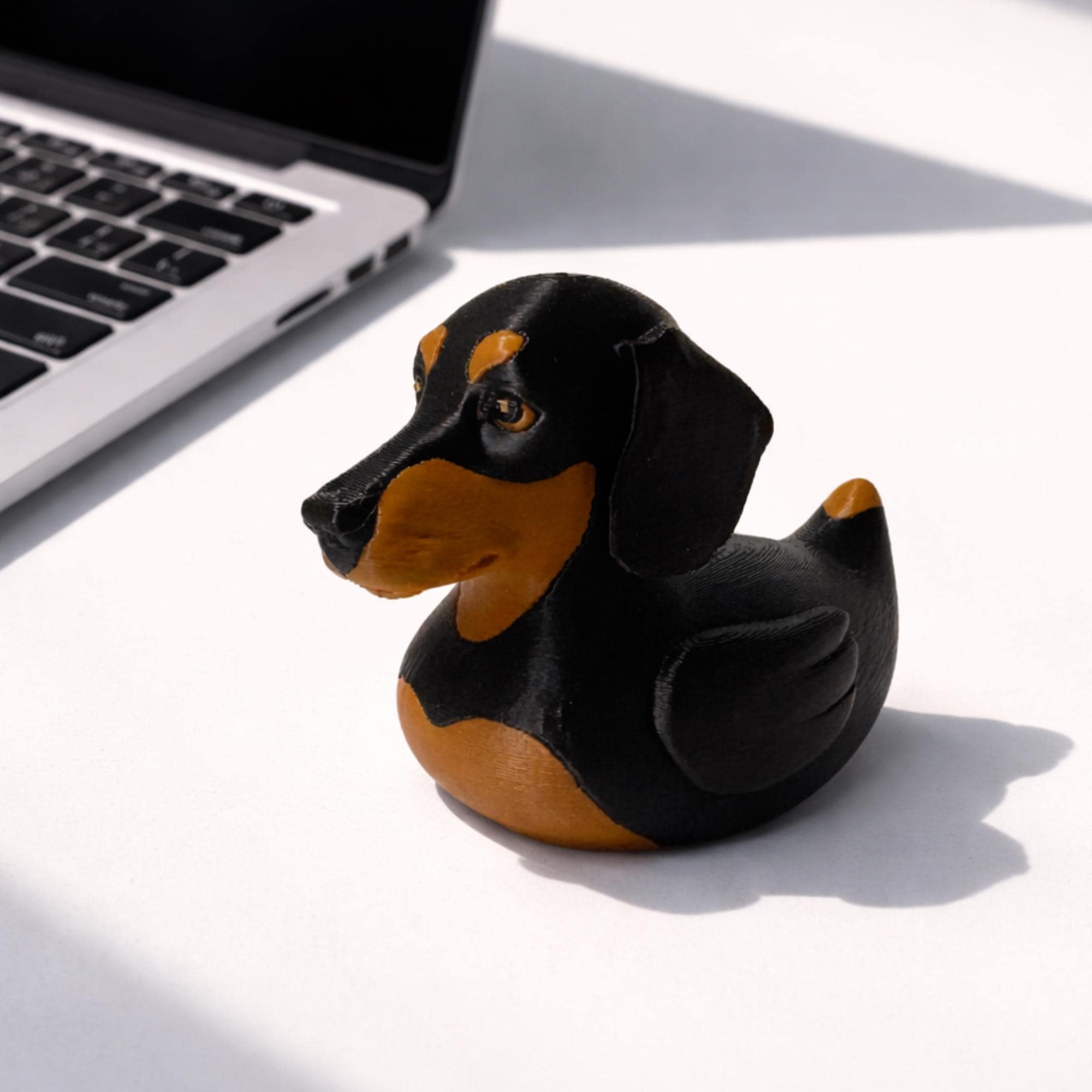 Dachshund Duck Doxie Dashboard Ducking Figure Dog Enthusiast Toy Breeder Thank You Gift for Dachshund Lovers Jeep-Style Vehicle Dash Decor