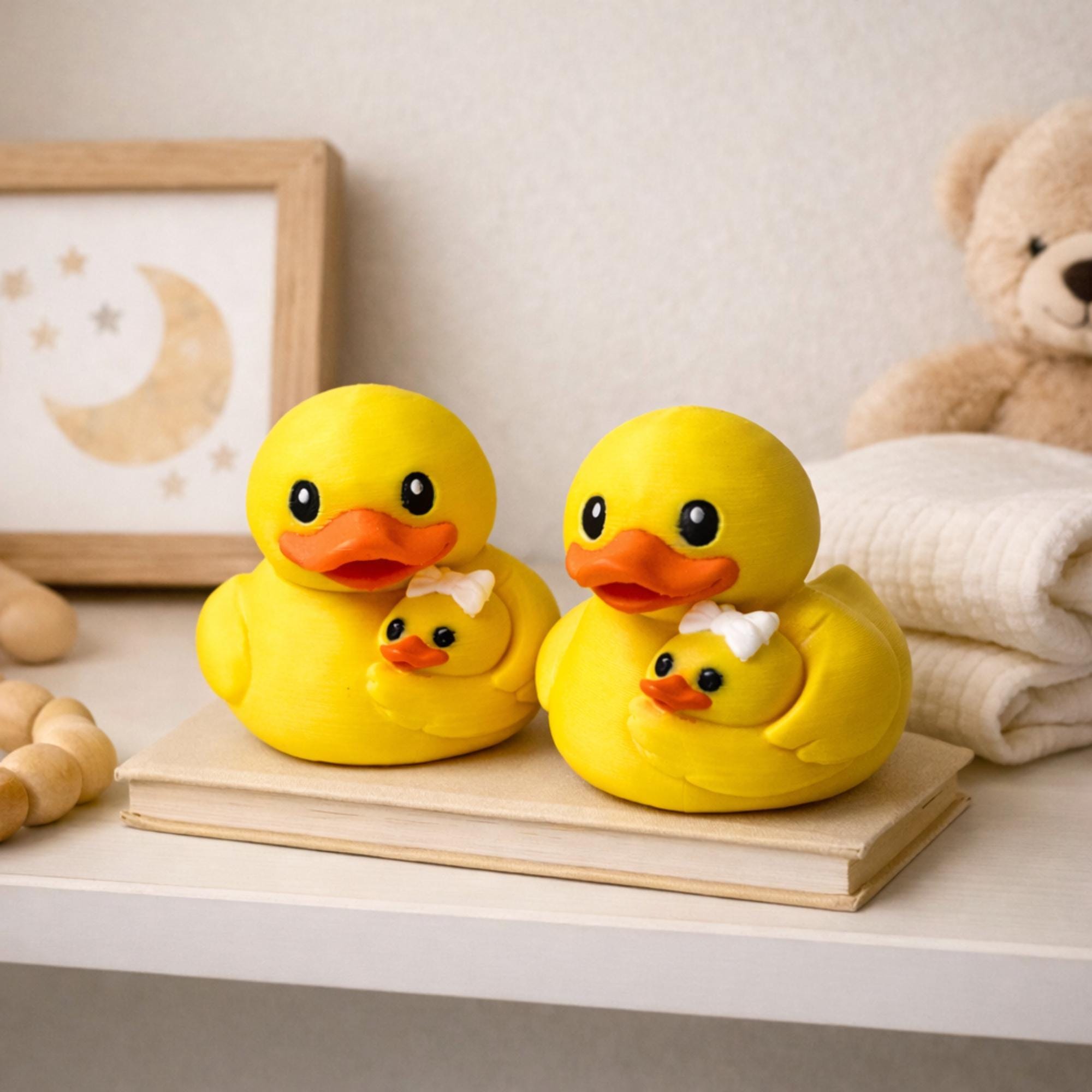 Mother & Baby Duck | Mom Gift, Nursery Decor & Maternal Love Keepsake Figurine
