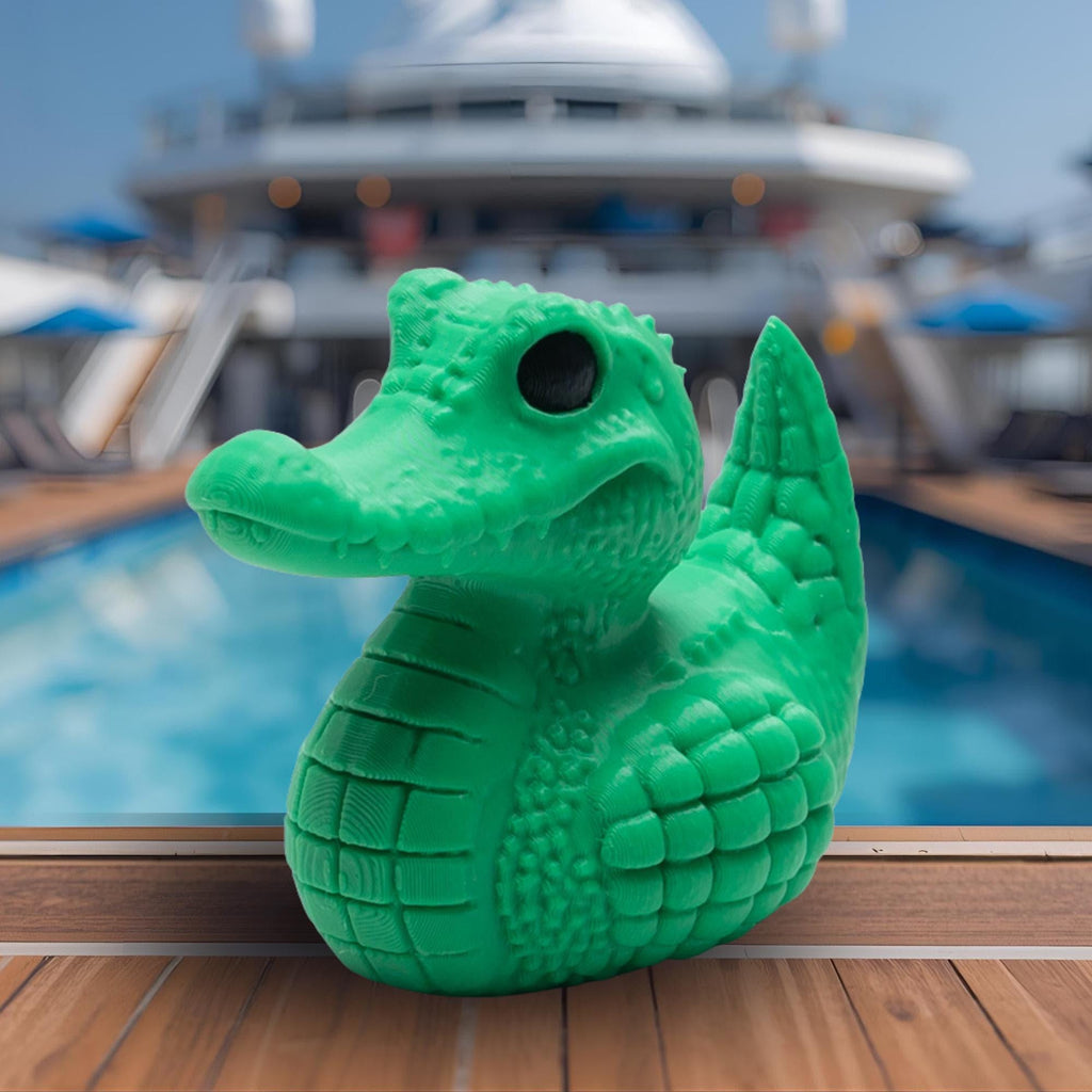 Gator Duck - Cruise Hide Seek Game & 4x4 Ducking Gift Swamp Animal Dashboard Decoration Travel Souvenir