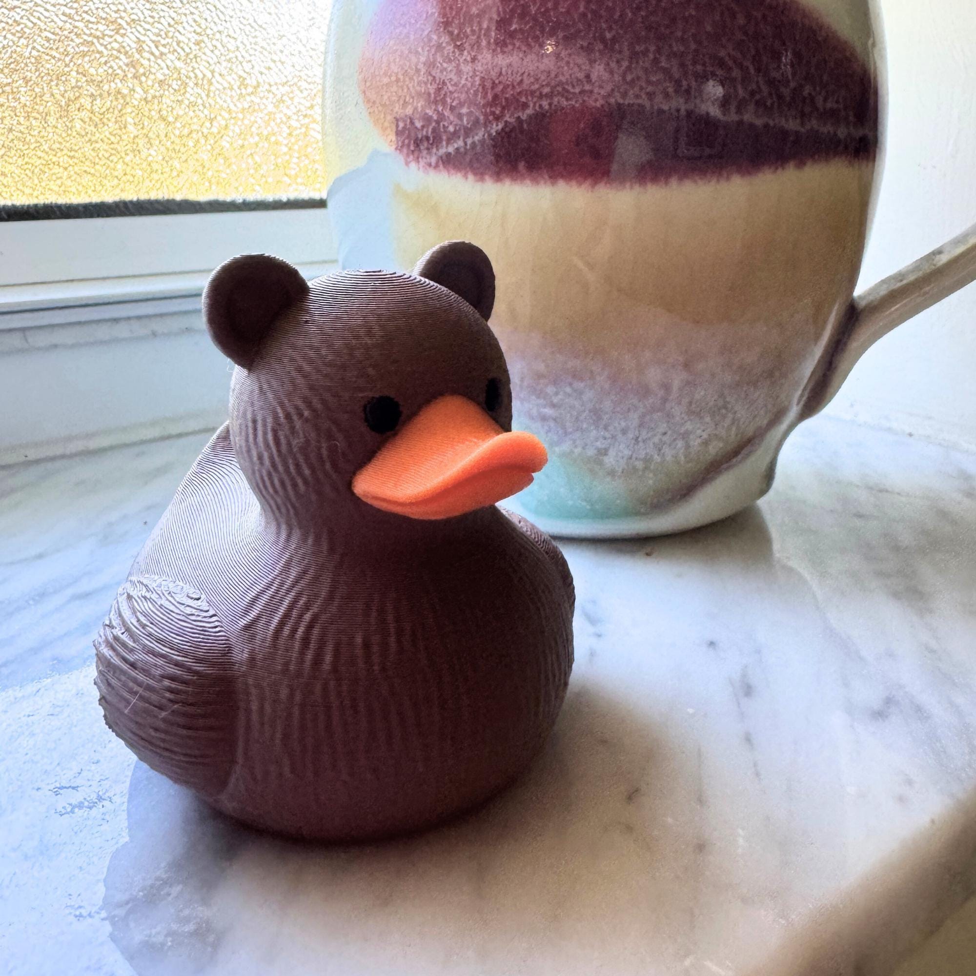 Bear Duck | 4x4 Ducking & Cruise Hide & Seek Gift, Woodland Party Favor & Alaska Souvenir