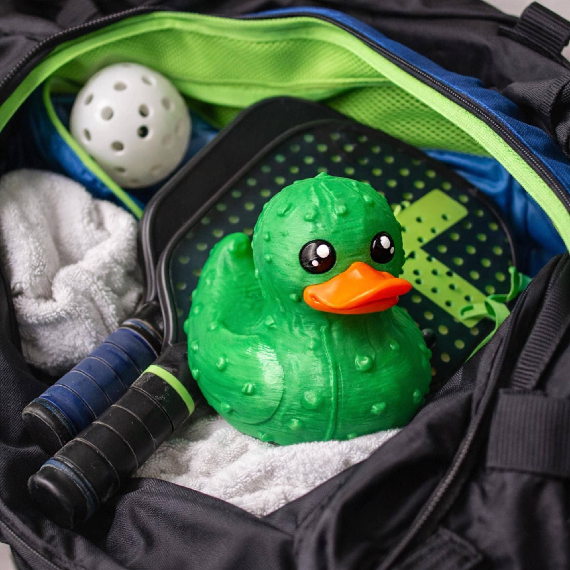 Pickleball Duck | Cruise Hide & Seek Gift, Pickleball Party Favor & Collectible Novelty