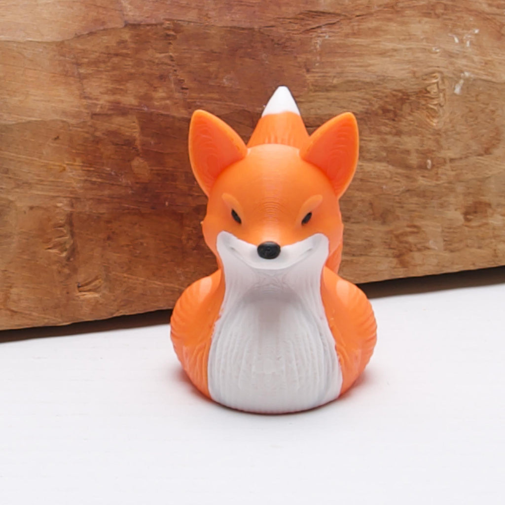 Fox Duck - 4x4 Ducking Gift Dashboard Decoration Hunting Cabin Decor Woodland Animal Trail Adventure