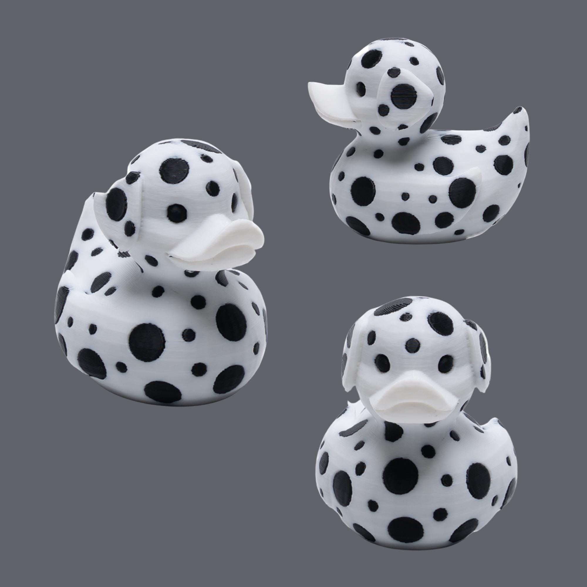 Dalmatian Duck Dashboard Decoration Firefighter Gift Fireman Appreciation Jeeping Ducks Party Favor Gifts Kids Adventure Car Mirror Ducking