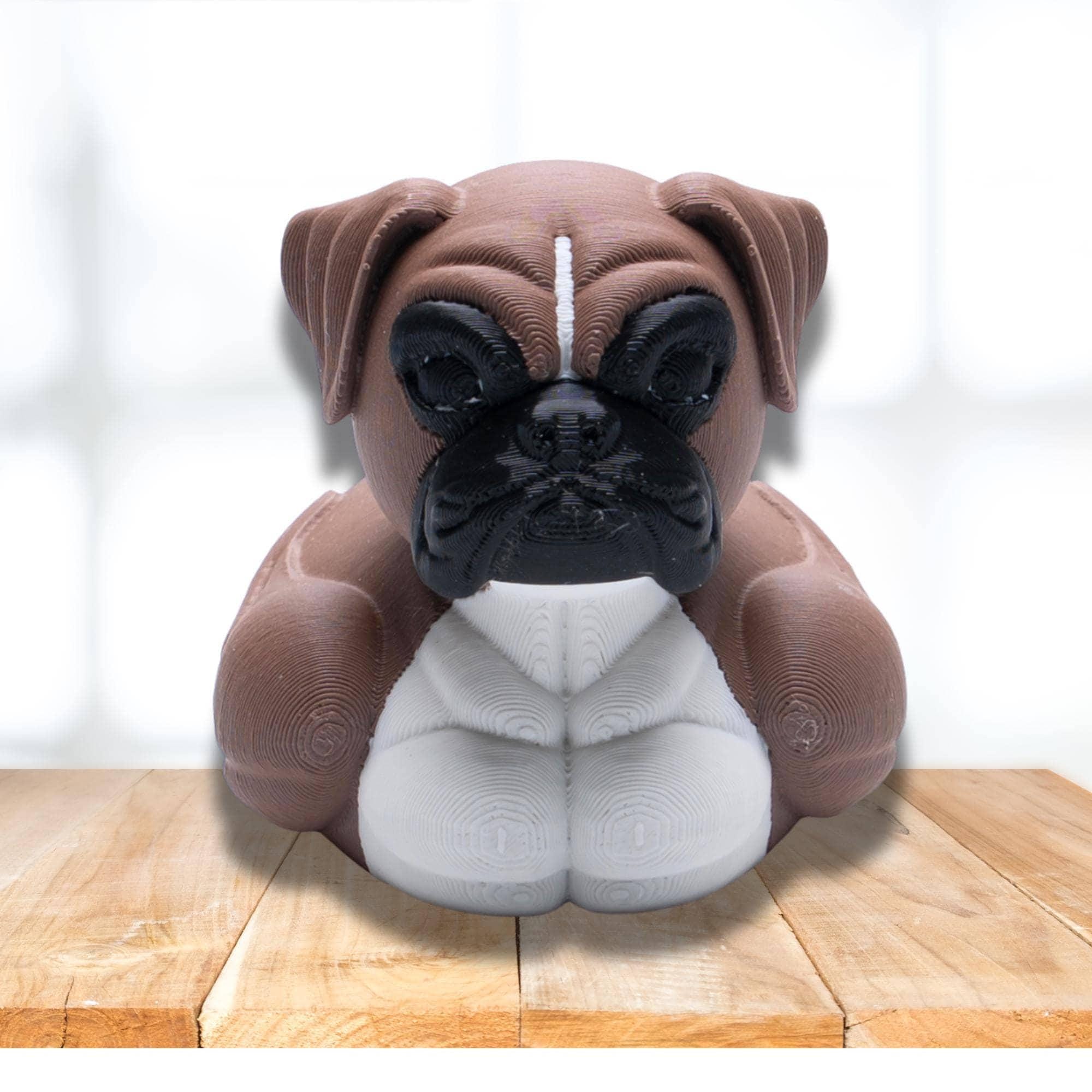 Boxer Cruise Duck Hide Seek Game Gift Dog Lover 4x4 Ducking Ship Travel Souvenir Birthday Present Cake Topper Vacation Surprise Her Gift
