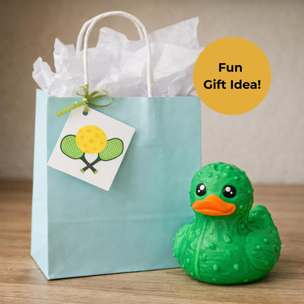 Pickleball Duck | Cruise Hide & Seek Gift, Pickleball Party Favor & Collectible Novelty