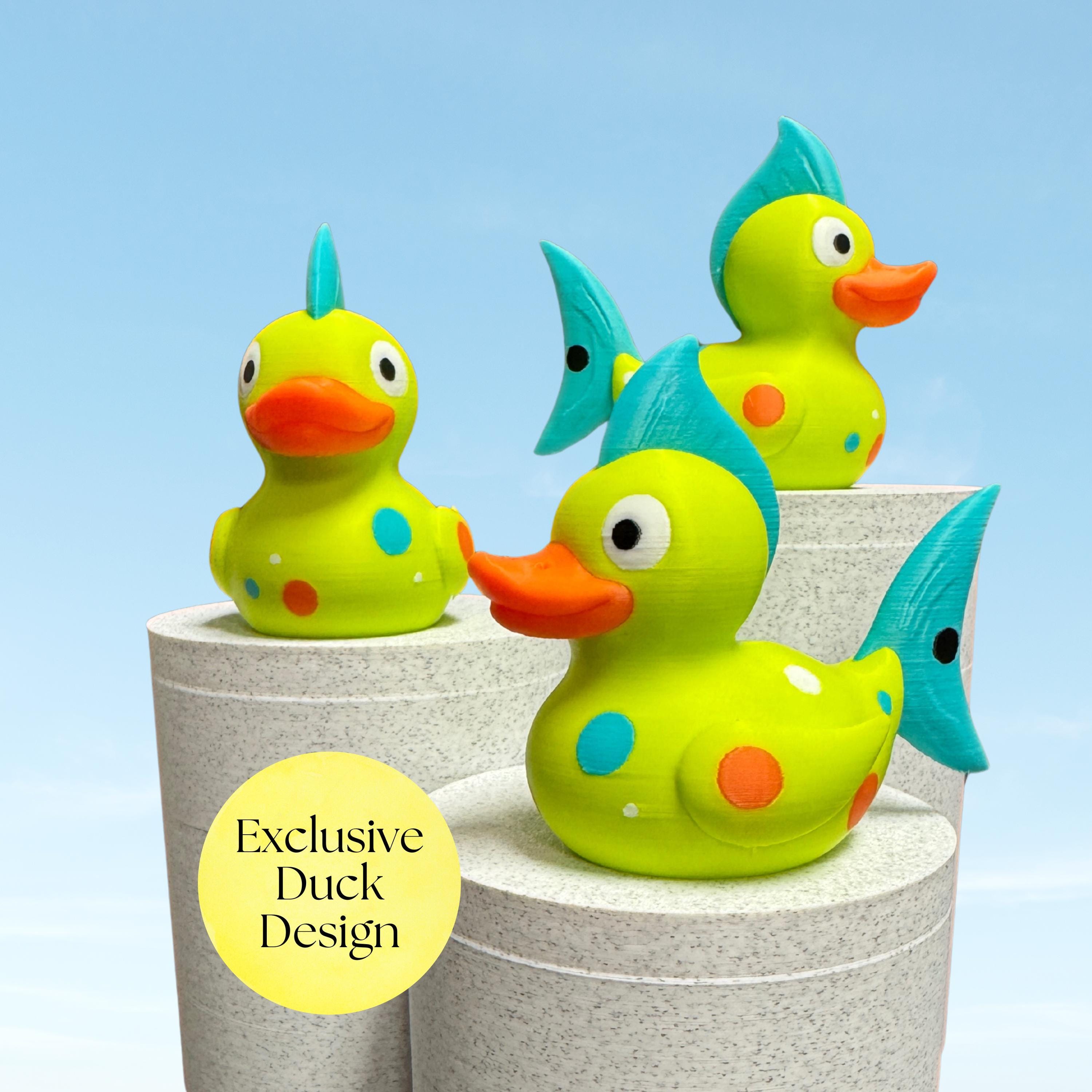 Tropical Fish Duck - Cruise Hide Seek Game Gift Bon Voyage Present Caribbean Ocean Souvenir