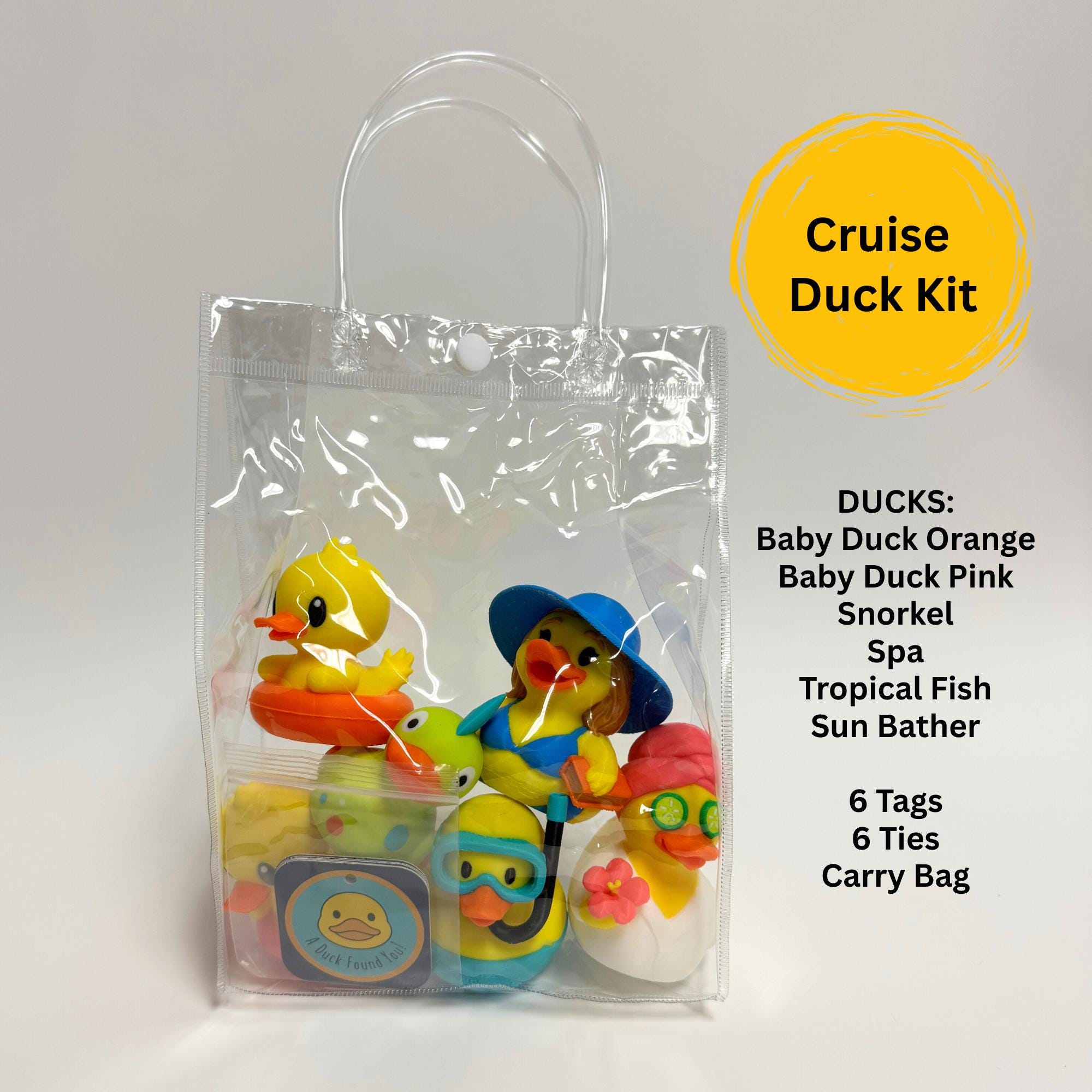 Cruise Duck Game Kit | Magnetic Fun Deck, Collectible Ducks & Vacation Activity Bundle