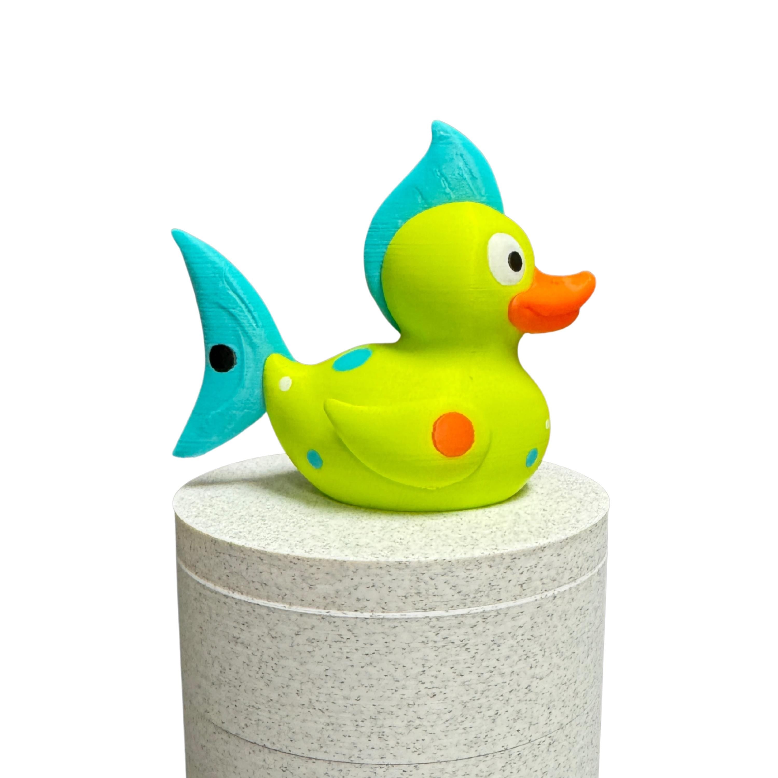 Tropical Fish Duck - Cruise Hide Seek Game Gift Bon Voyage Present Caribbean Ocean Souvenir