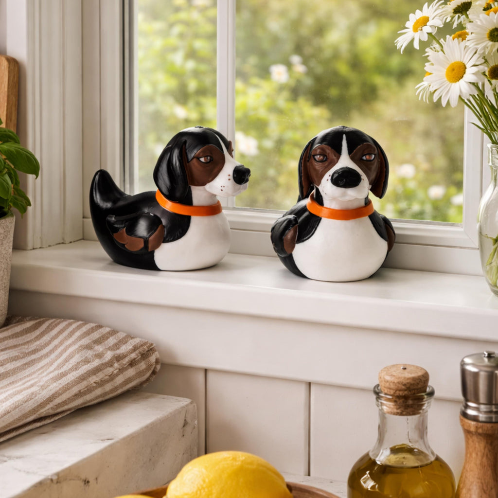 Coonhound Duck 4x4 Collectible Hunting Cabin Rustic Decoration Dashboard Novelty Funny Gift Hunter Dad Gifts Him Tree Walker Hound Dog