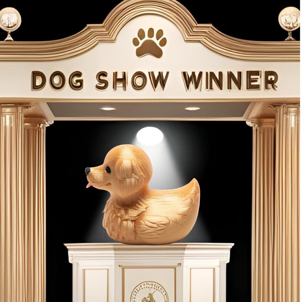 Golden Retriever Duck Offroad Gift 4x4 Accessory Dashboard Decoration Vehicle Ornament Dog Breed Puppy Present Pet Enthusiast Car Duck Gifts