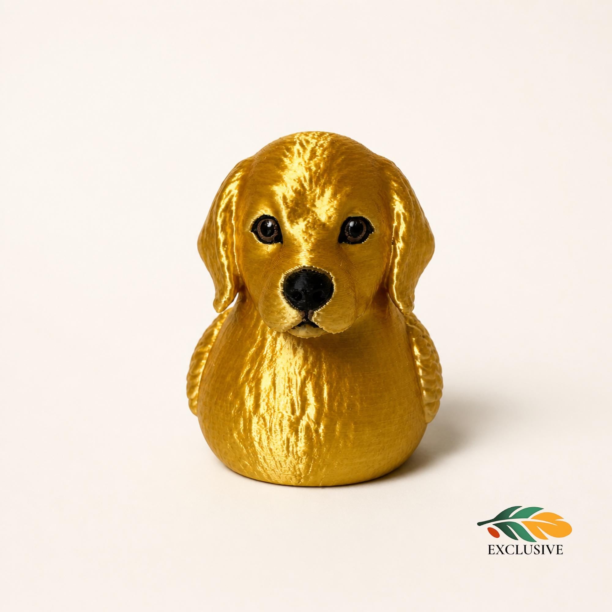 Dog Lover Gift Golden Retriever Rubber Duck Collectible Party Favor Idea Puppy Themed Novelty Toy Jeep Ducking Adventure Hide And Seek Game Cruise Collection Item Unique Present For Dog Enthusiast Compact Collectible Display Piece Fun