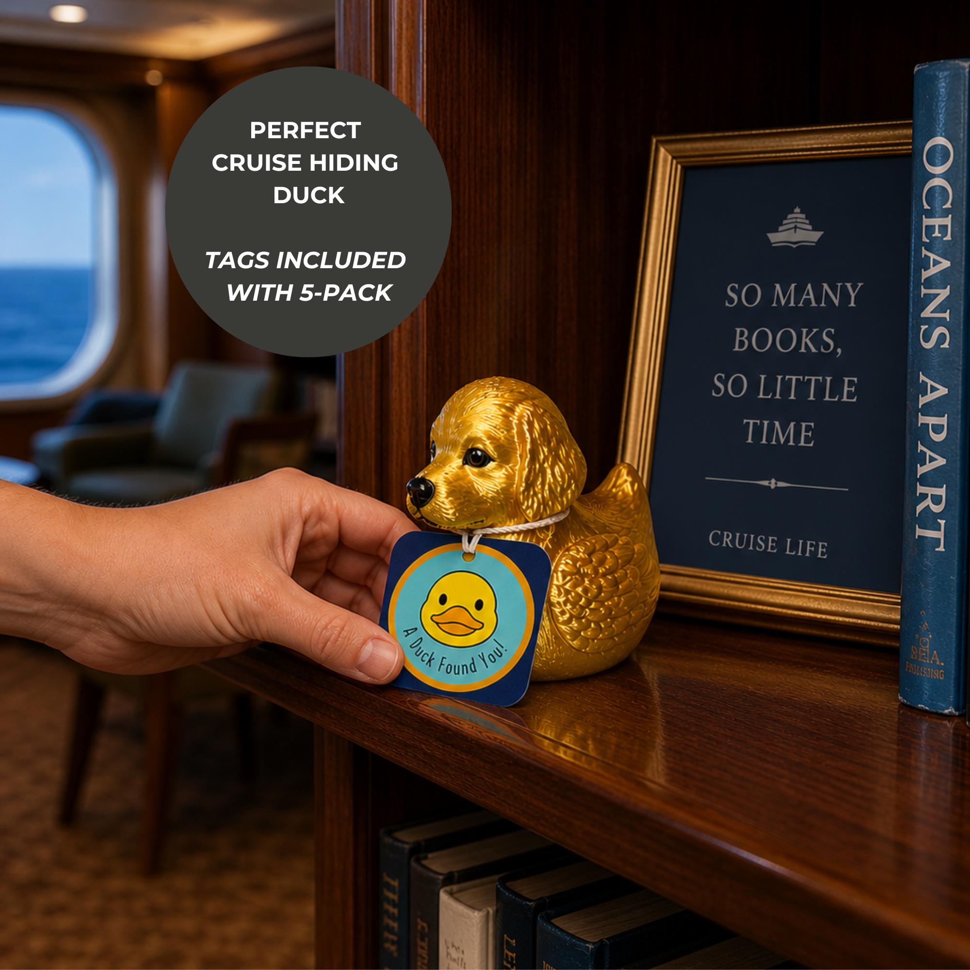 Golden Retriever Enthusiast Gift Puppy Shaped Rubber Duck Collectible Dog Lover Novelty Item Party Favor Collection Jeep Ducking Tradition Game Cruise Ship Hide And Seek Adventure Compact Travel Toy Unique Present Idea Collectible Display