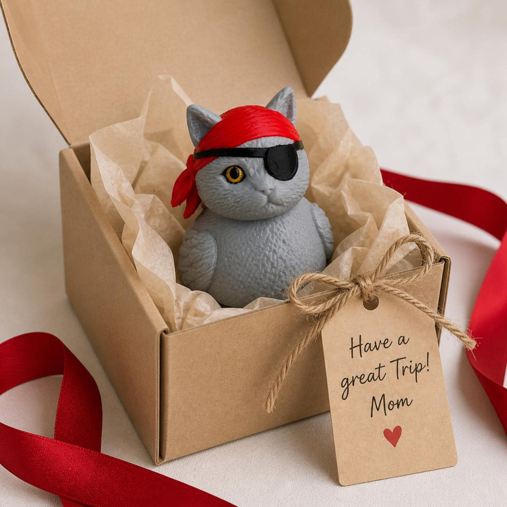 Cruise Ducking Duck – Pirate Cat Kitty Token for Cruise Ship Games
