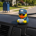 Postal Worker Gift – Dashboard Duck Desk Buddy for Mail Carrier