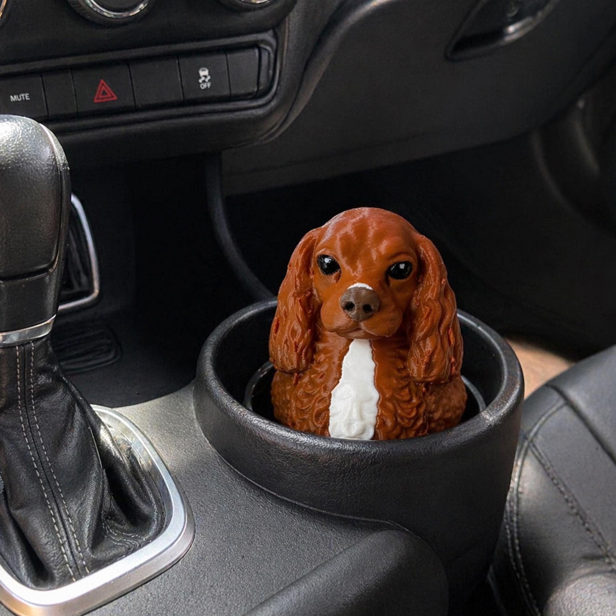 Cocker Spaniel Duck – Dashboard Figurine for Ducking Enthusiasts