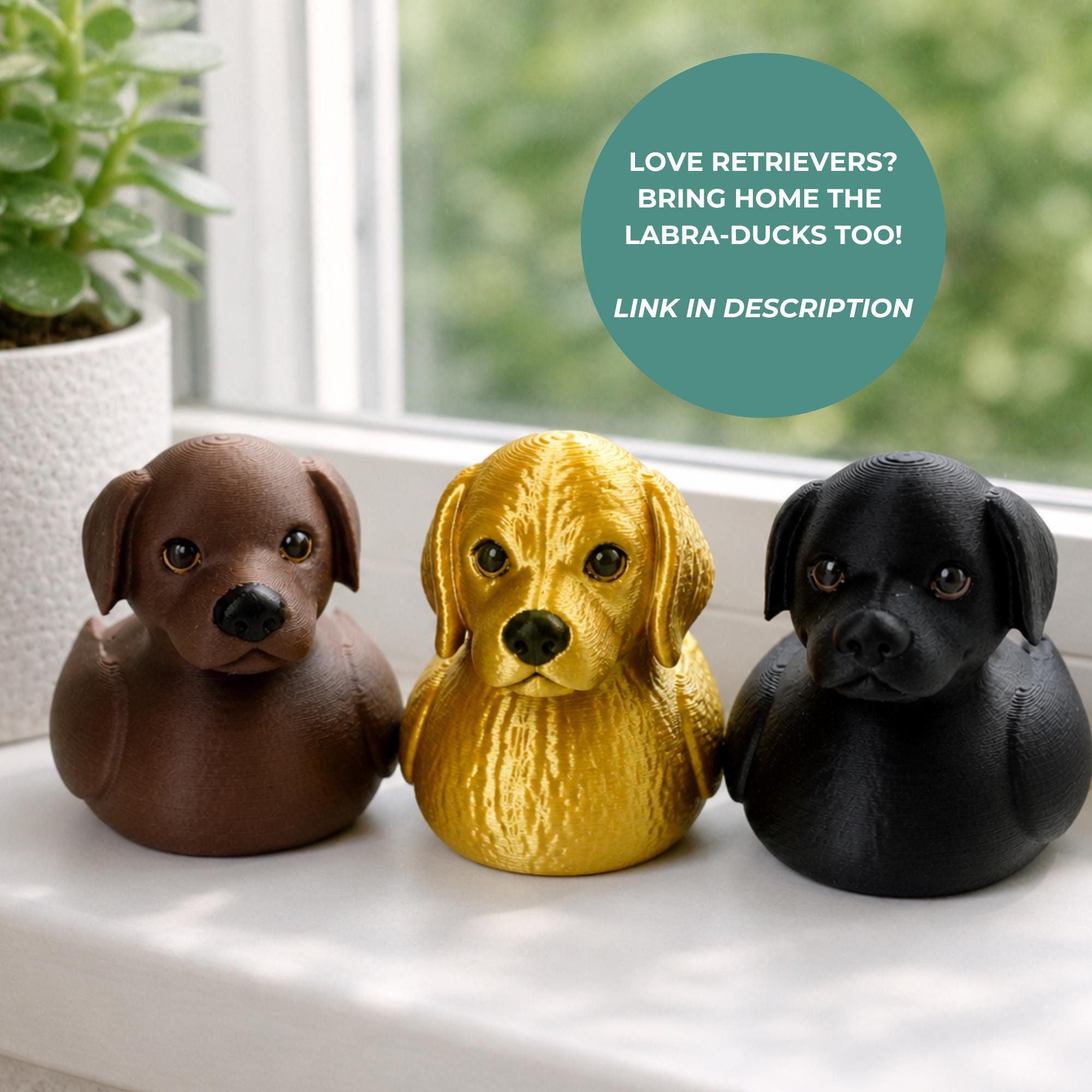 Golden Retriever Duck – Jeep Ducking & Cruise Collection Toy