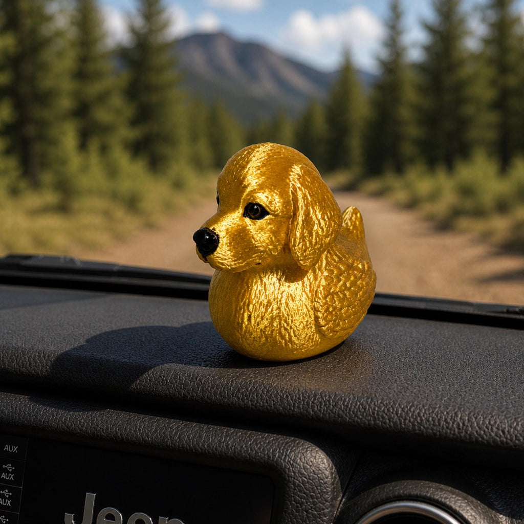 Golden Retriever Duck – Jeep Ducking & Cruise Collection Toy