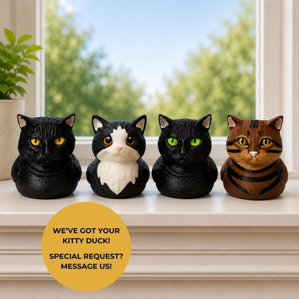 Tabby Cat Duck – Ducking Duck Dashboard Novelty Gift for 4x4 Owners