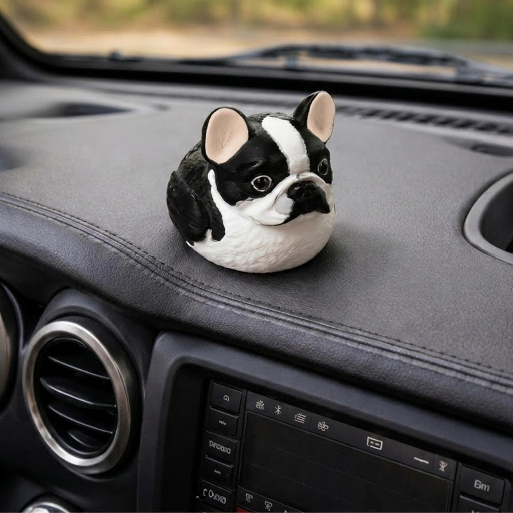 French Bulldog Car Decoration – Dashboard Duck Gift for Jeepers