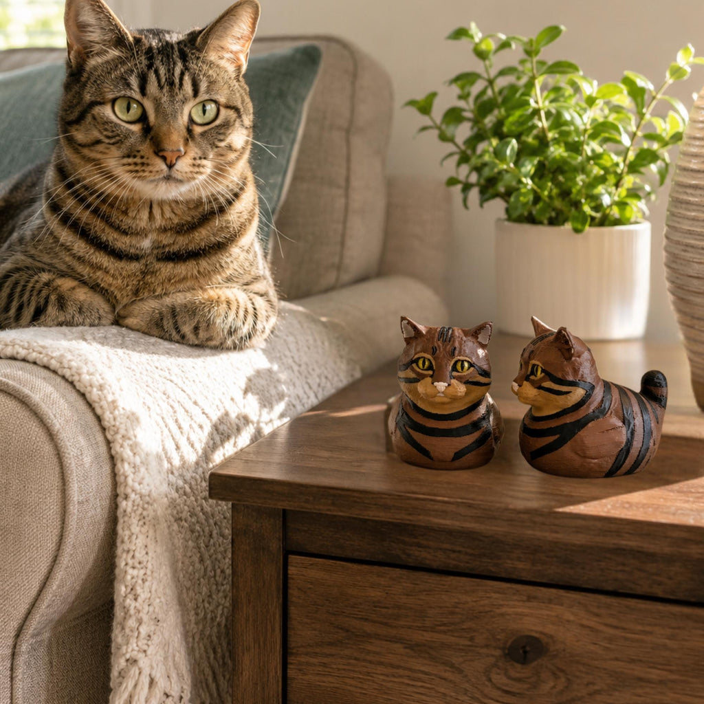 Tabby Cat Duck – Ducking Duck Dashboard Novelty Gift for 4x4 Owners
