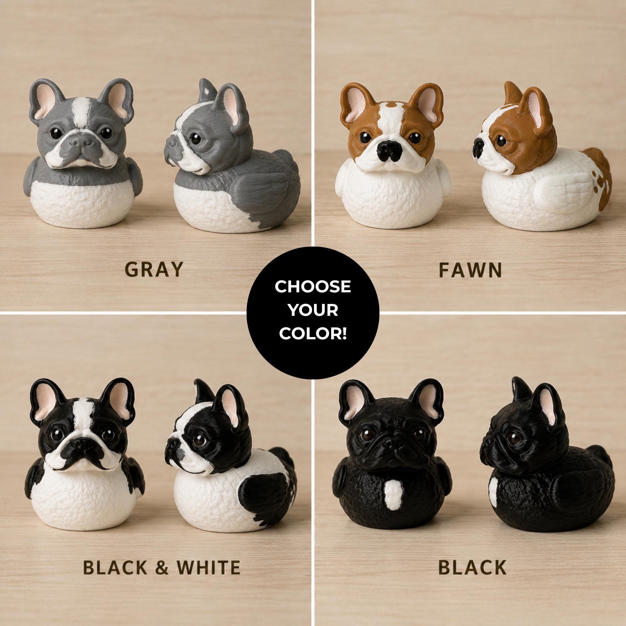 Ceramic Storage Container French Bulldog Design Functional Jewelry Box Organizer Pet Themed Home Storage Solution Removable Bulldog Head Lid Textured Base Construction Gift For Animal Lovers Cute Desk Accessory Trinket Keeper Box Multiple