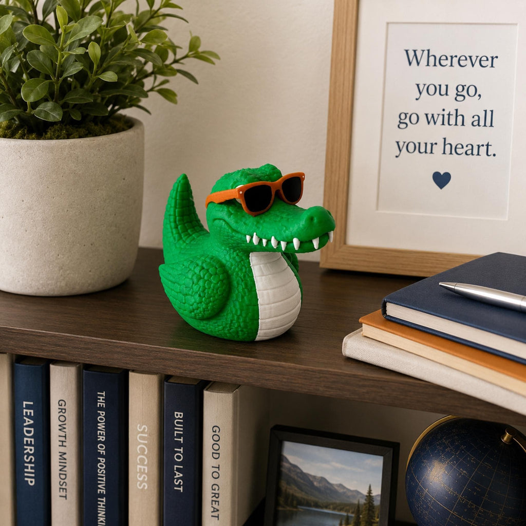 4x4 Ducking Duck – Gator Fan Gift Dashboard Ornament