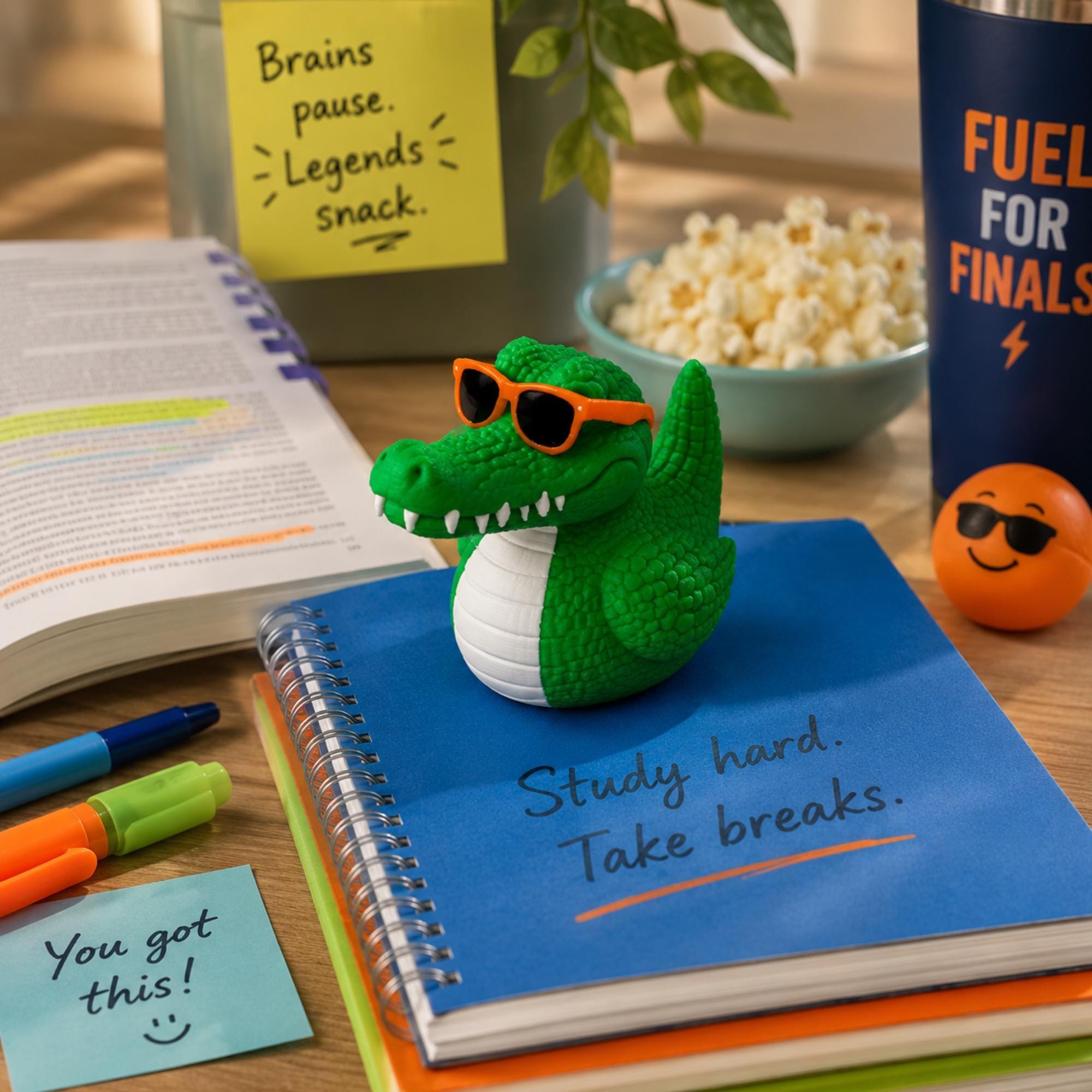 4x4 Ducking Duck – Gator Fan Gift Dashboard Ornament