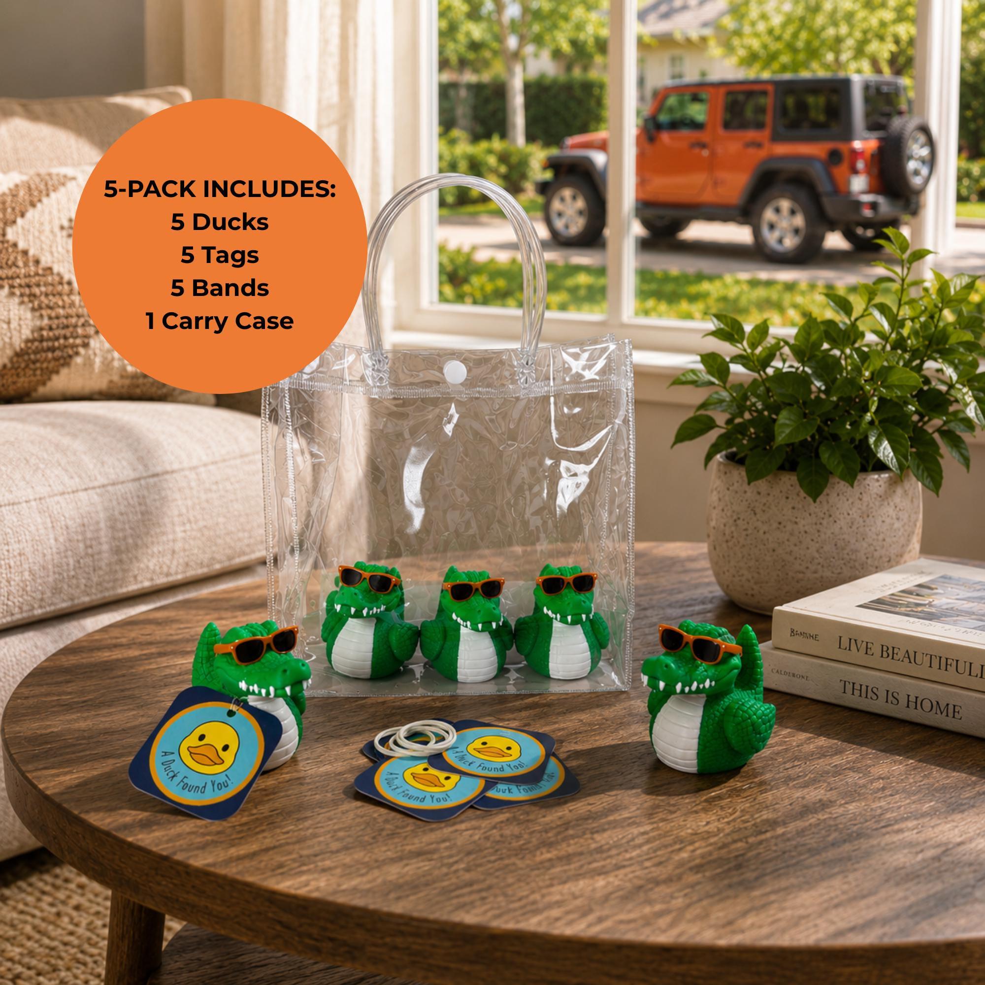 4x4 Ducking Duck – Gator Fan Gift Dashboard Ornament