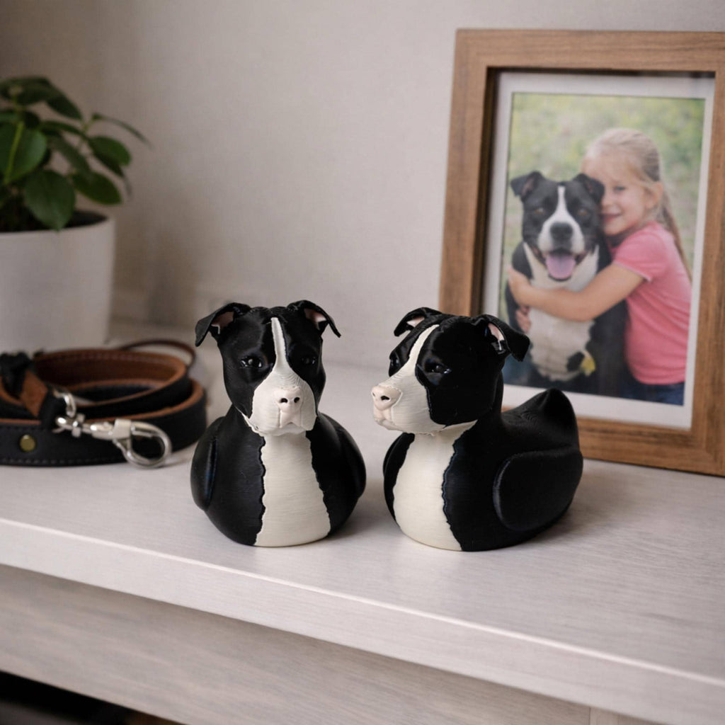 Pitbull Ducking Duck – 4x4 Dashboard Ornament & Cruise Duck
