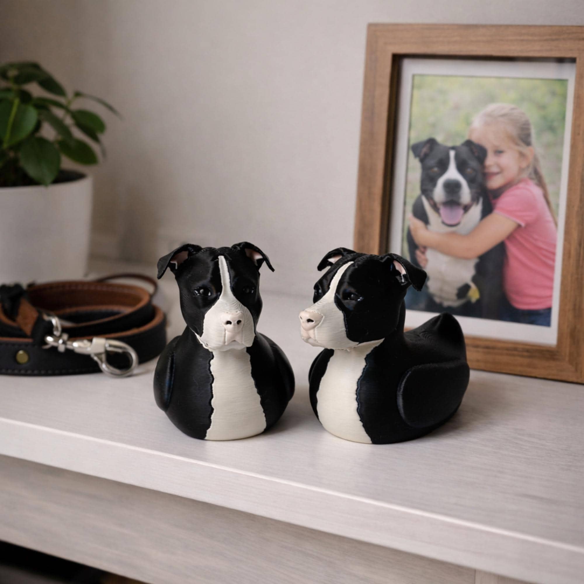 Pitbull Ducking Duck – 4x4 Dashboard Ornament & Cruise Duck