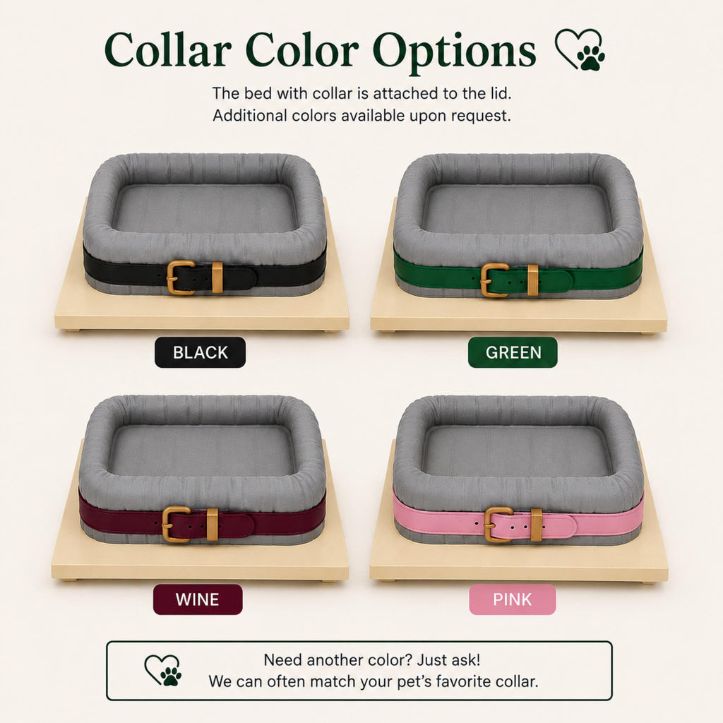 Pet Memorial Box – Personalized Keepsake Storage for Dog Cat