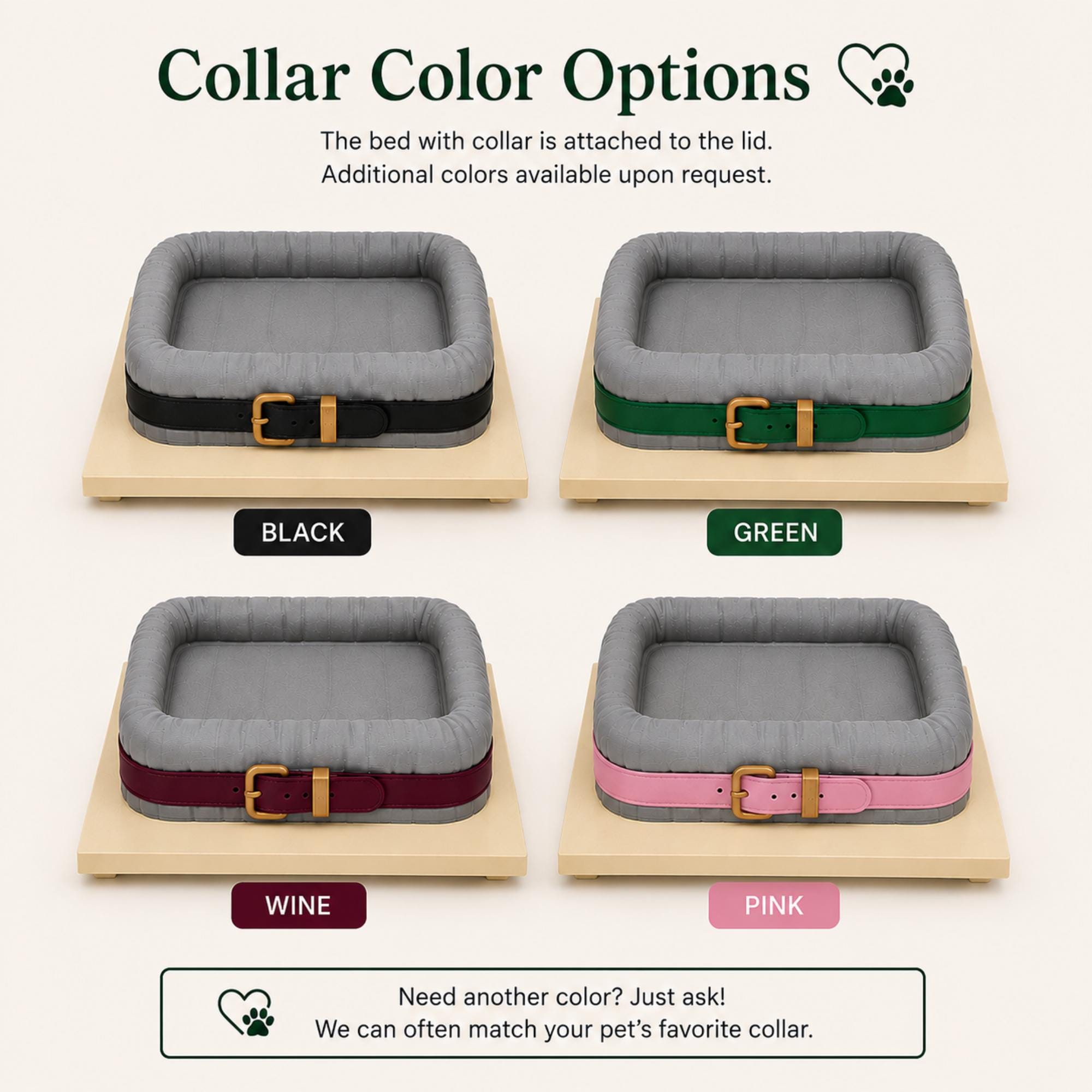 Pet Memorial Box – Personalized Keepsake Storage for Dog Cat