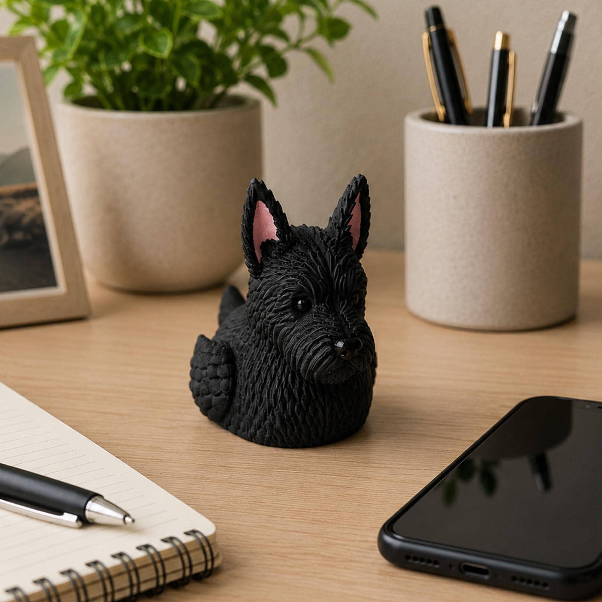 Scottish Terrier Figurine – Dashboard Duck Cruise Souvenir