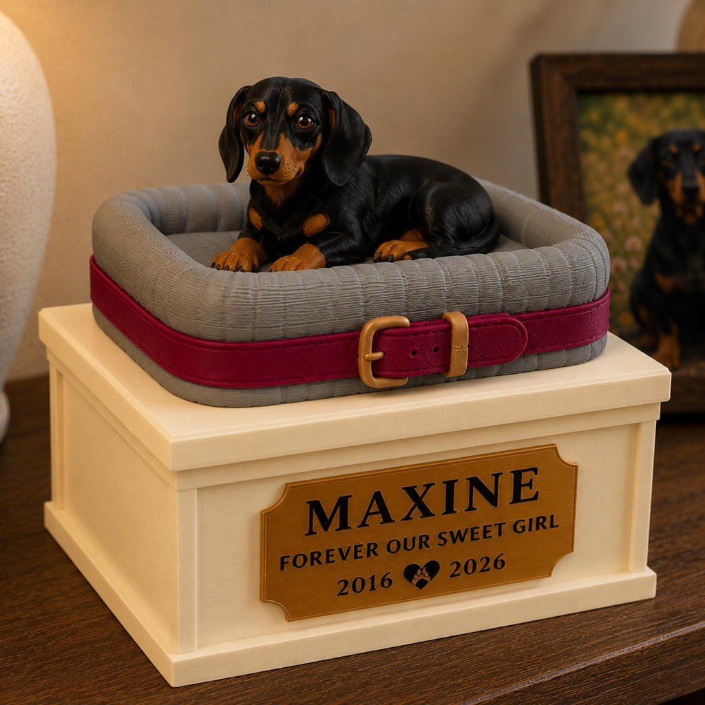 Pet Memorial Gift – Personalized Keepsake Box for Dog Or Cat Loss