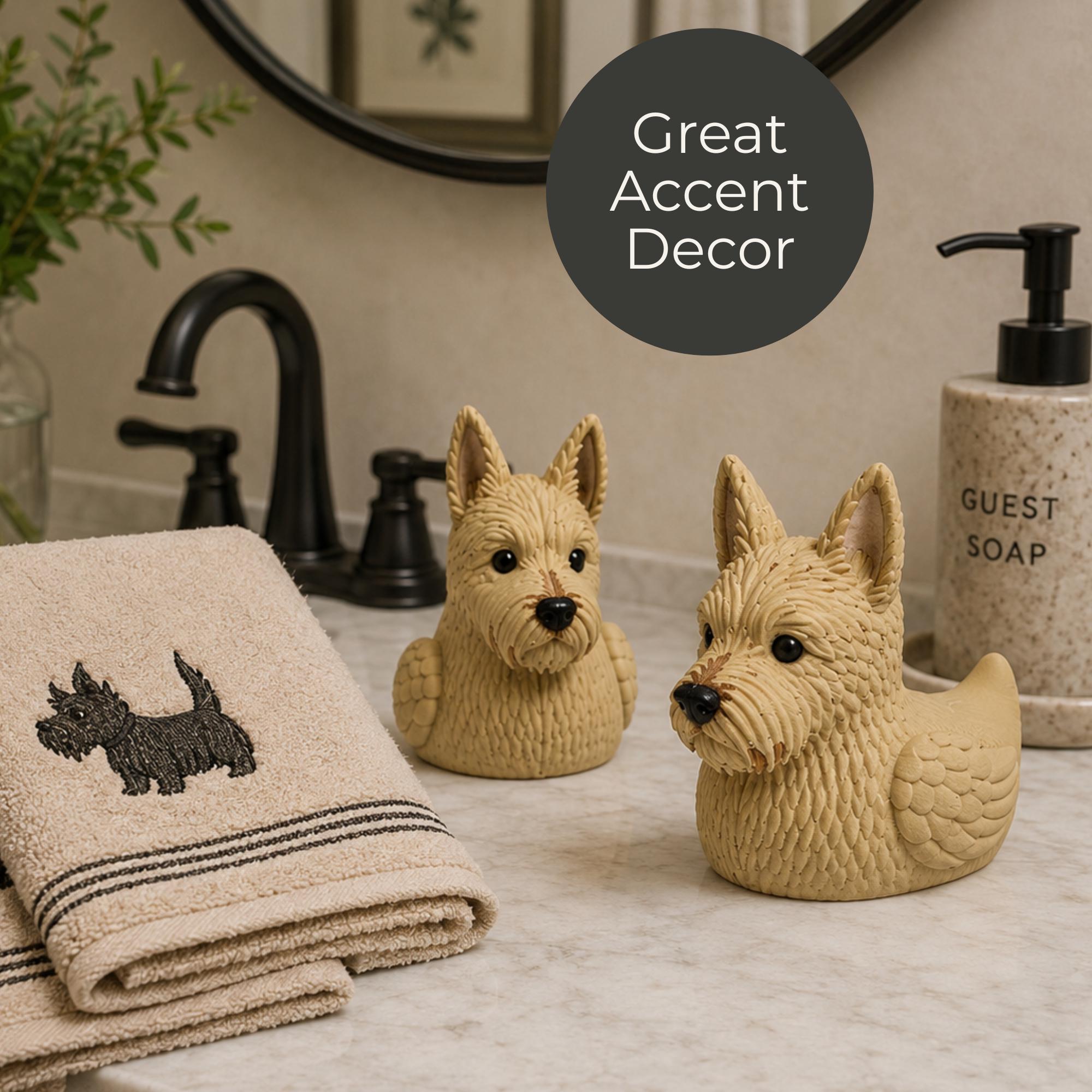 Scottish Terrier Figurine – Dashboard Duck Cruise Souvenir