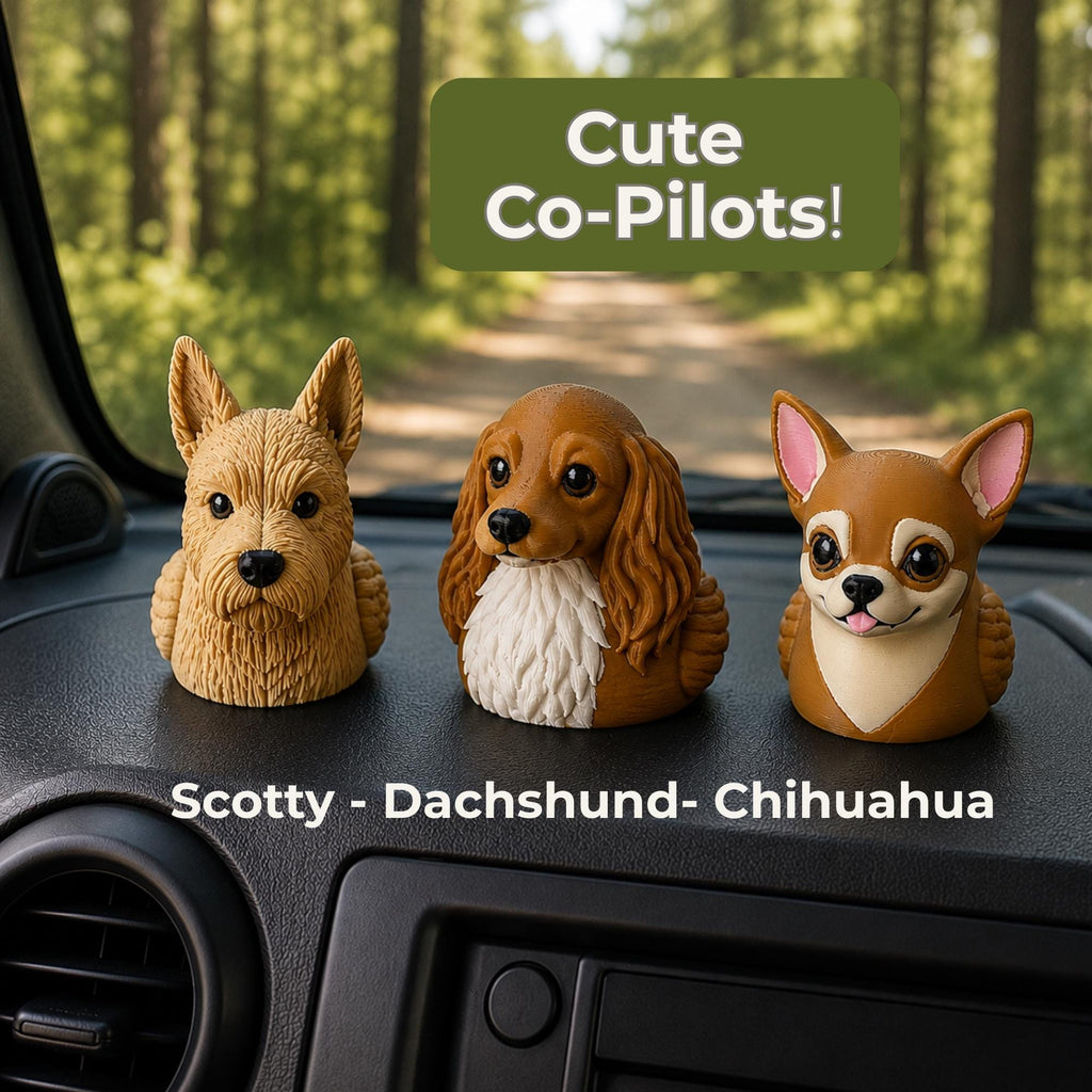 Scottish Terrier Figurine – Dashboard Duck Cruise Souvenir