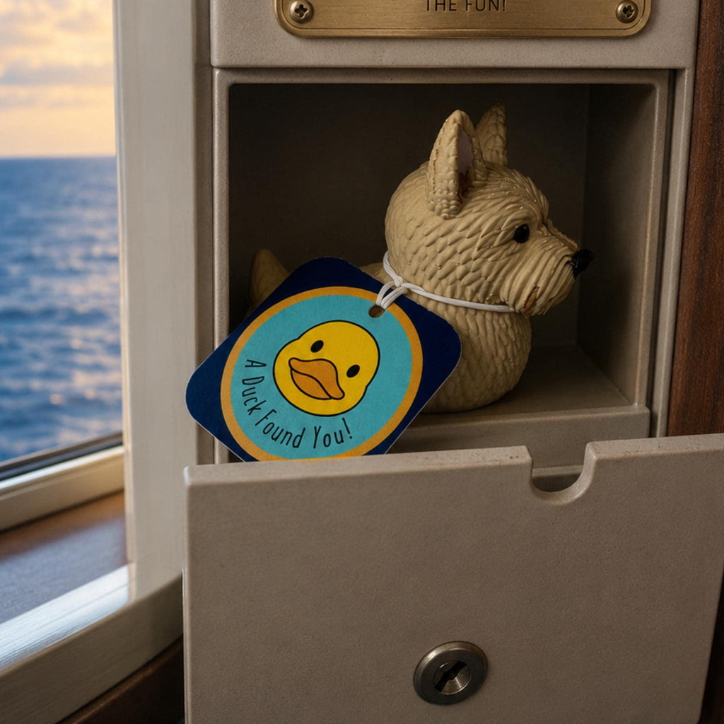 Scottish Terrier Figurine – Dashboard Duck Cruise Souvenir