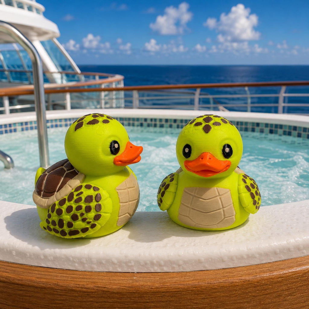 Sea Turtle Duck – Dashboard Buddy Beach House Gift Collectible