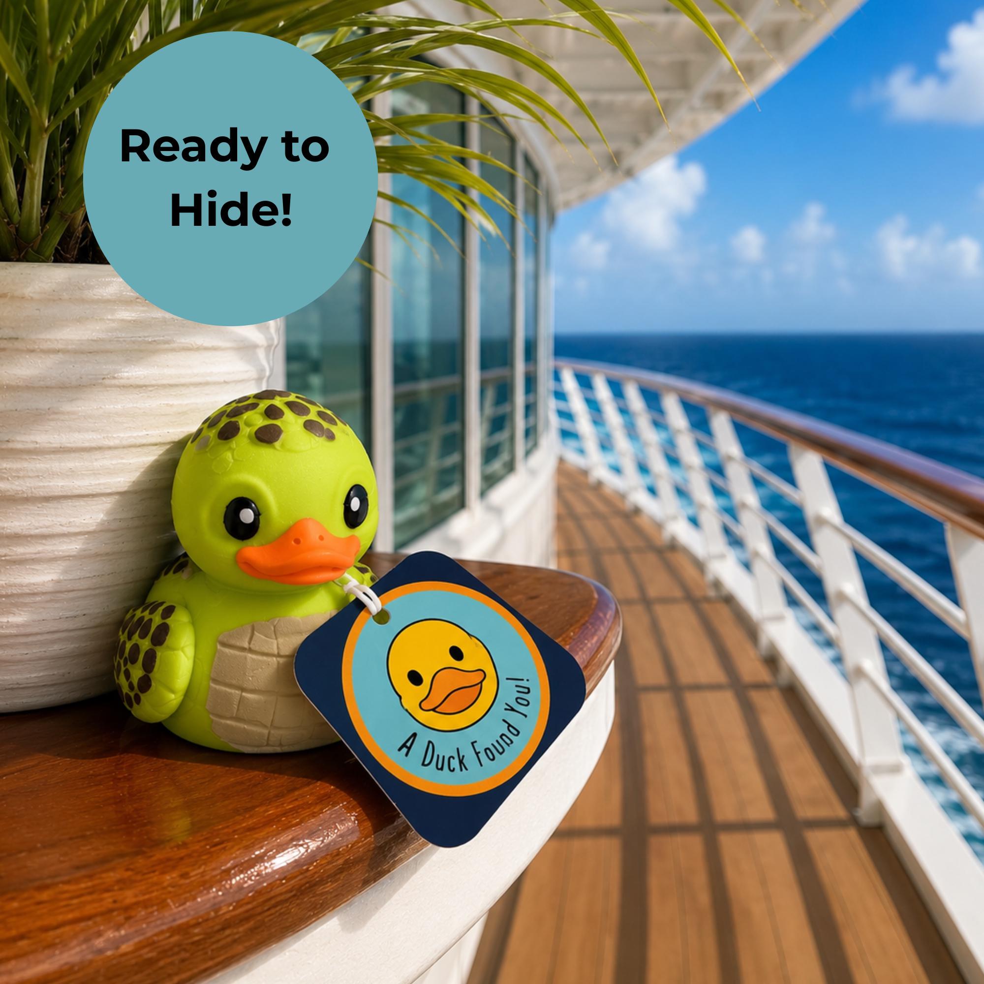 Sea Turtle Duck – Dashboard Buddy Beach House Gift Collectible