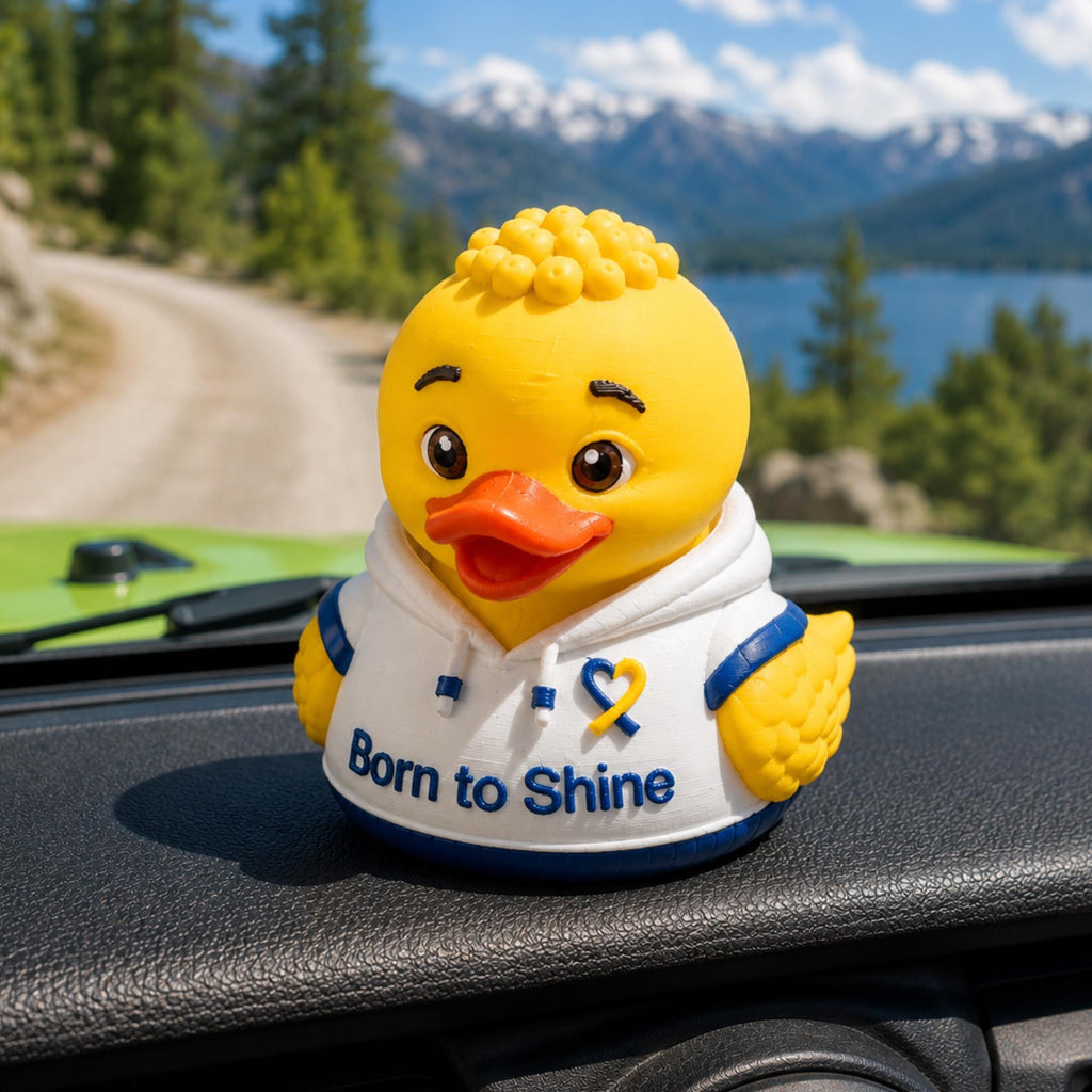 Down Syndrome Awareness Ribbon Gift – Teacher Appreciation Duck